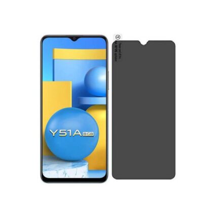 Privacy Screen Protector Compatible for Vivo Y51A 6GB RAM - Matte Finish